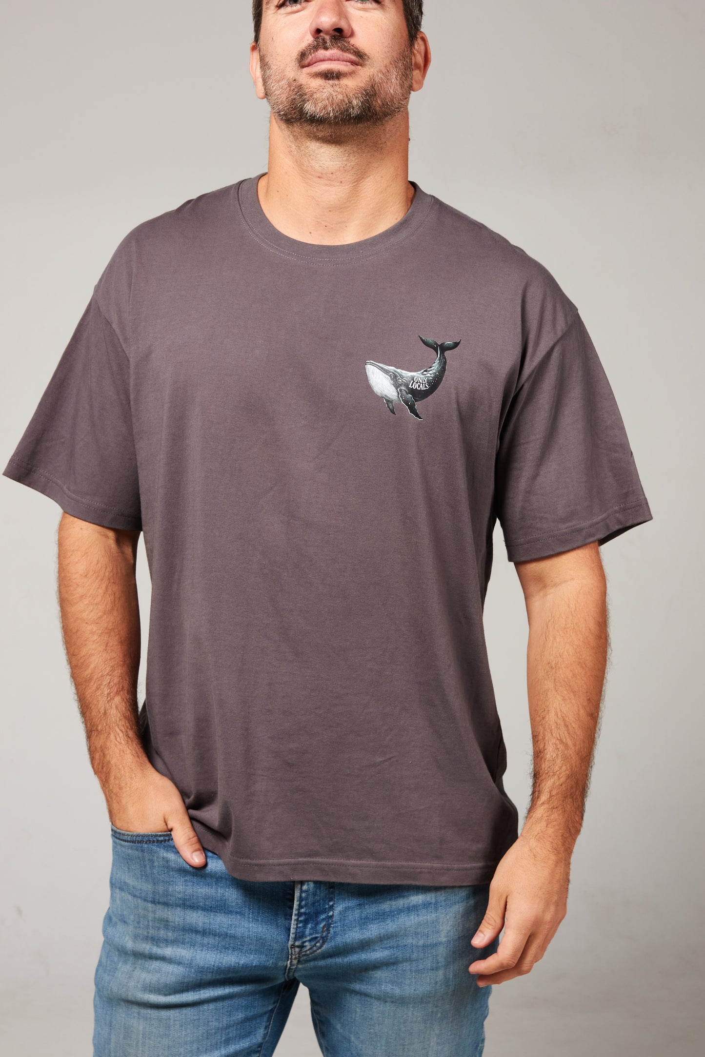 Camiseta Whale Design print