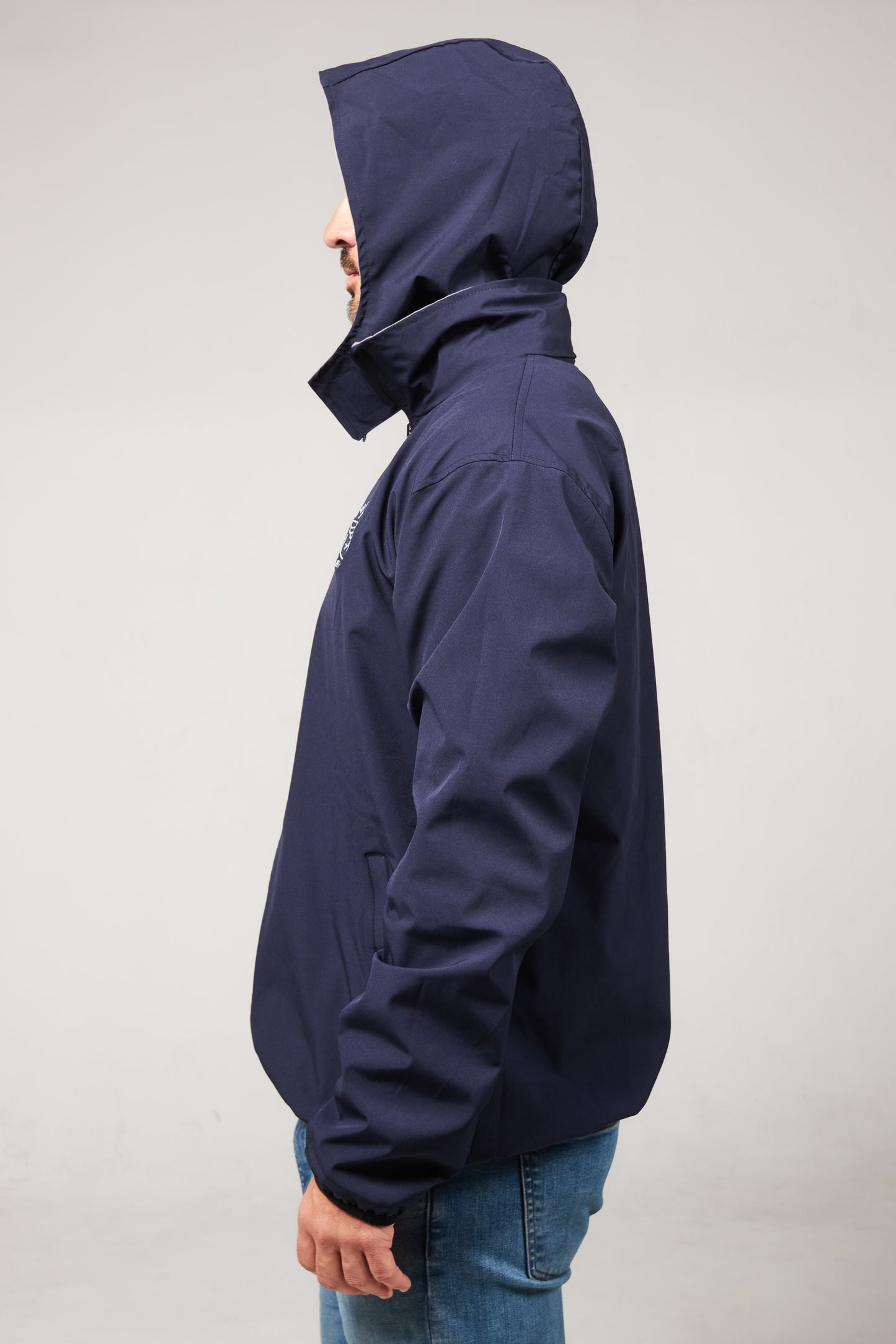 Windbreaker weatherproof blue navy/space grey