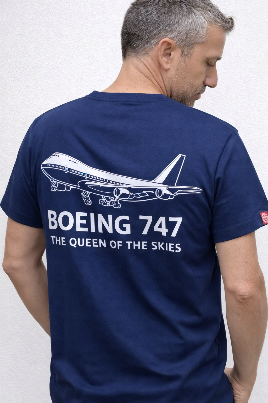Camiseta “BOING 747 - THE QUEEN OF THE SKIES”